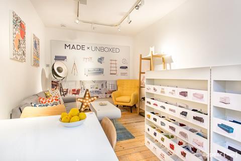 Made is trialling CloudTags’ technology in its Brighton pop-up as a means of strengthening its multichannel offer